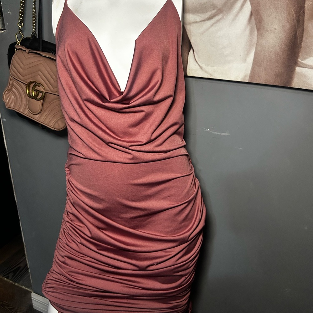 Fashion Nova Rose Mini Dress